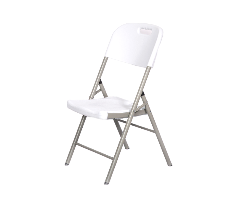 20322 Plastic folding chair wood design