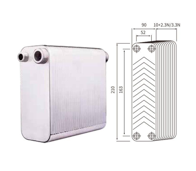 20448 Yacht accessories-heat exchanger