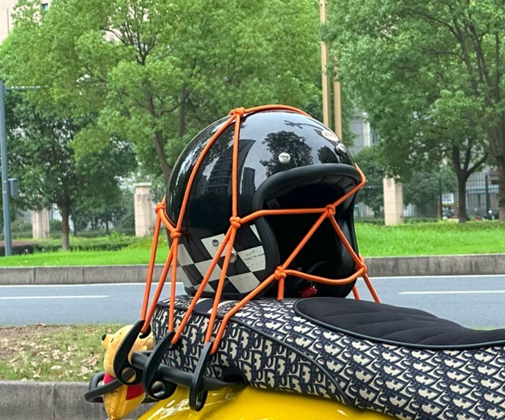 Cargo Net for Helmet